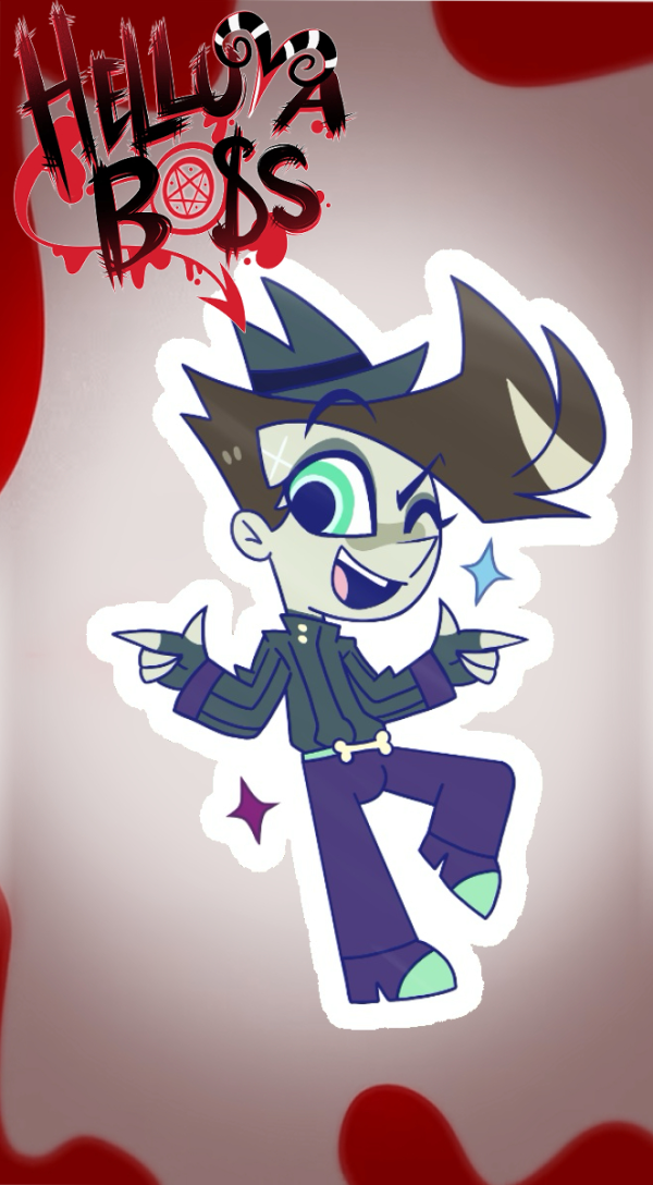 Mini Human!Chaz Sticker