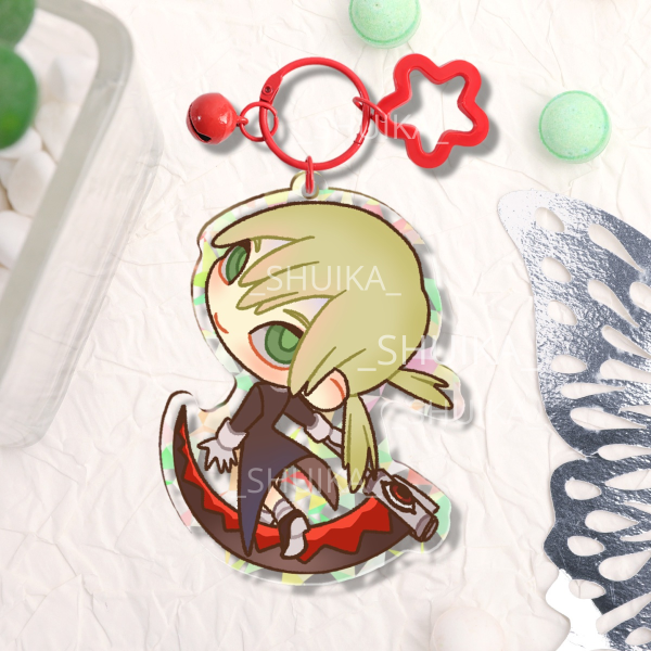 MAKA SOUL EATER Broken Glass Acrylic Keychains