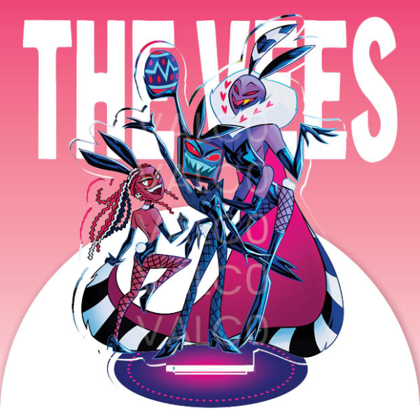 Preview The Vees Latex Bunny — Acrylic Standee