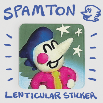 Spamton Lenticular Sticker