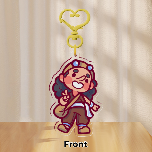 Acrylic Keychain - Usopp Sogeking Sniper King - One Piece Anime