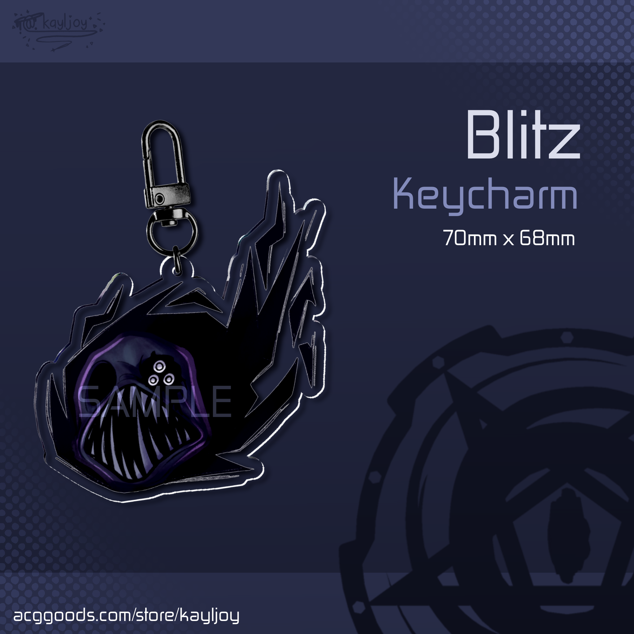 Blitz Keycharm