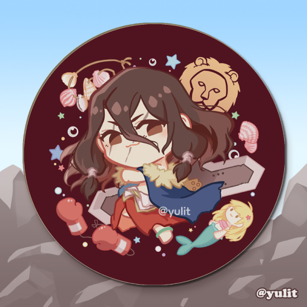 Dr.Stone - Tsukasa Wooden Coaster