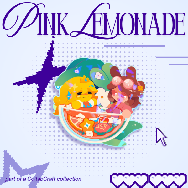 Pink Lemonade Holo Sticker