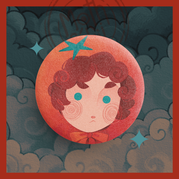 TommyTomato ✦ Plush Badge Fridge Magnet