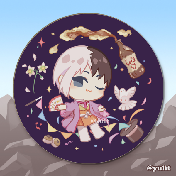 Dr.Stone - Gen Wooden Coaster