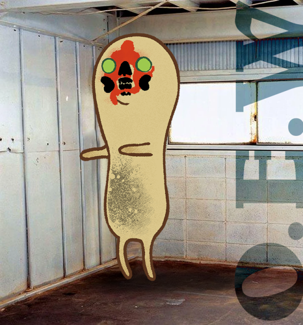 SCP-173 The Sculpture Phone Charm