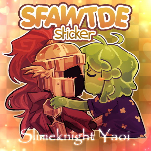 ☆ SFAWTDE ; slimeknight ꒰ sticker ꒱