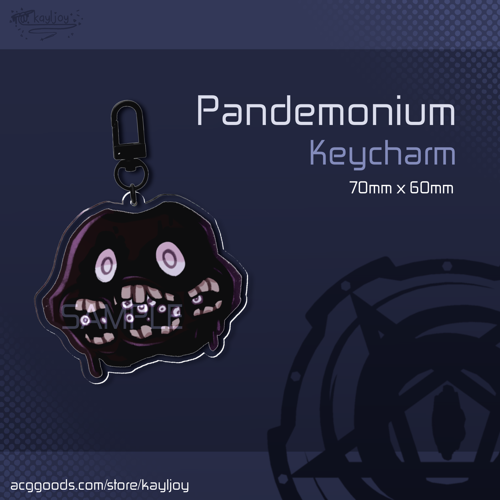 Pandemonium Keycharm