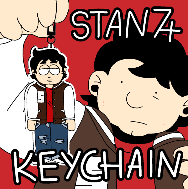 South Park74 STAN MARSH full-body KEYCHAIN!