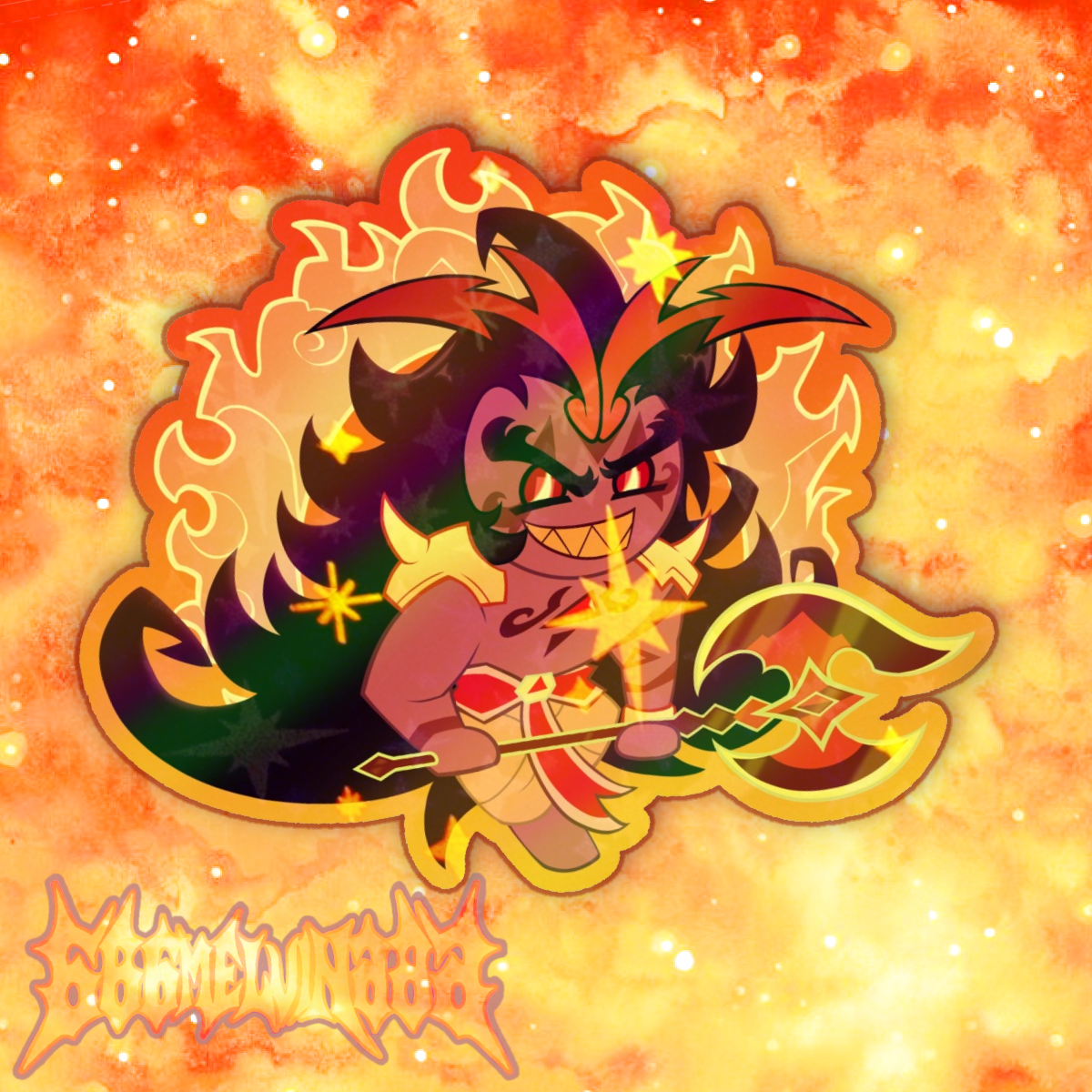 Prince of Destruction Sticker