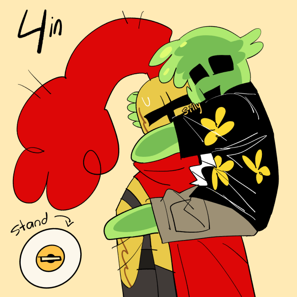 slimeknight standee