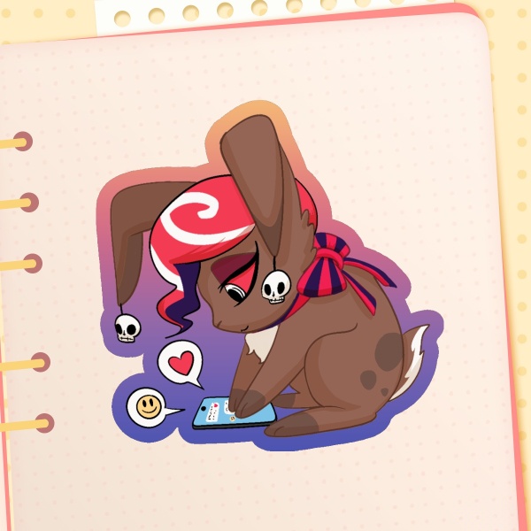 Hazbun – Velvette – Soft Touch Sicker