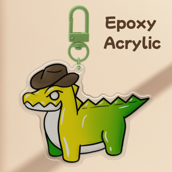 Gummigoo Epoxy Keychain