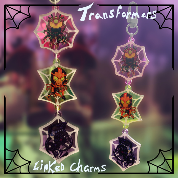 Transformers - Spiders - keychain