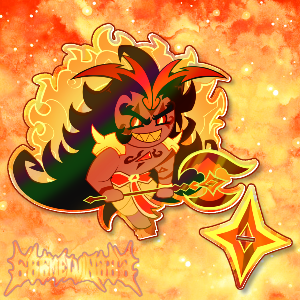 Prince of Destruction Standee