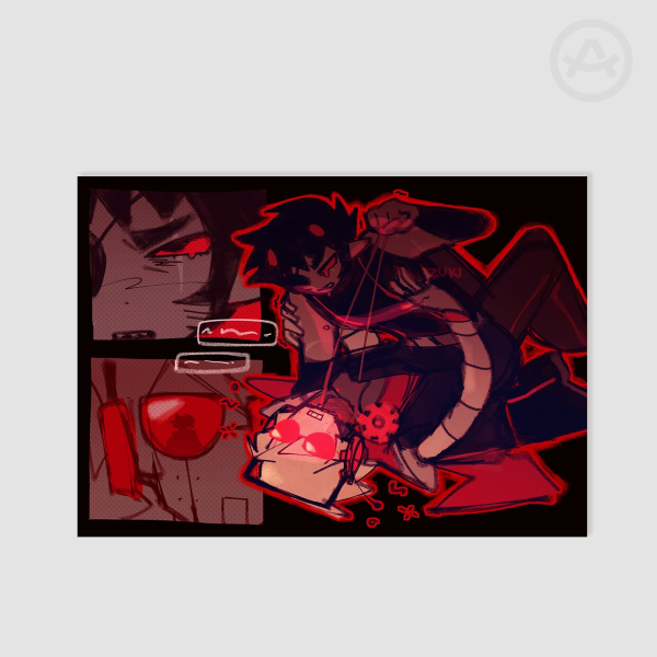 Candy Davekat Print