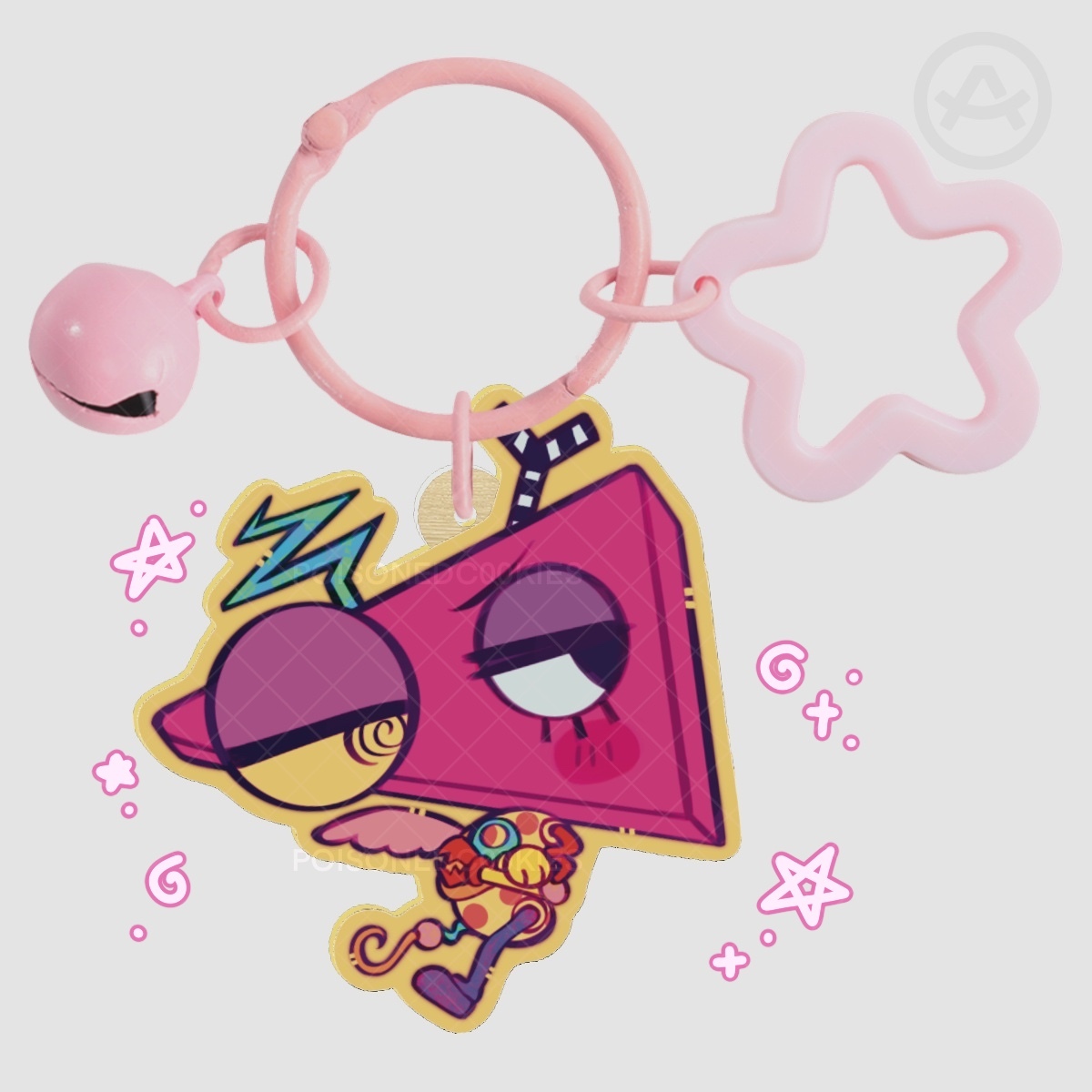 Zooble Wood Keychain