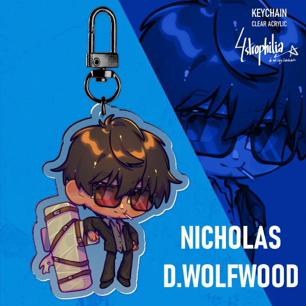 Nicholas D. Wolfwood - Acrylic Keychain