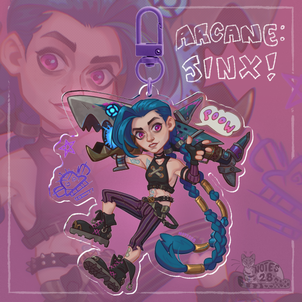 Poow - Acrylic Keychain