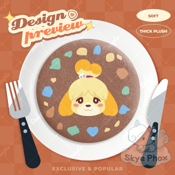 Isabelle Cookie Plush Badge