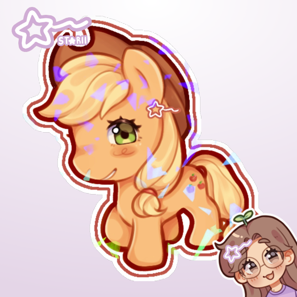 Applejack ᯓ★ Sticker