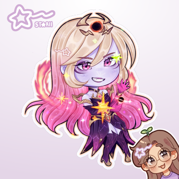 Dark Cosmic Lux ᯓ★ Sticker