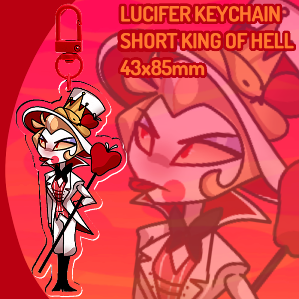 SHORT KING OF HELL | Lucifer keychain