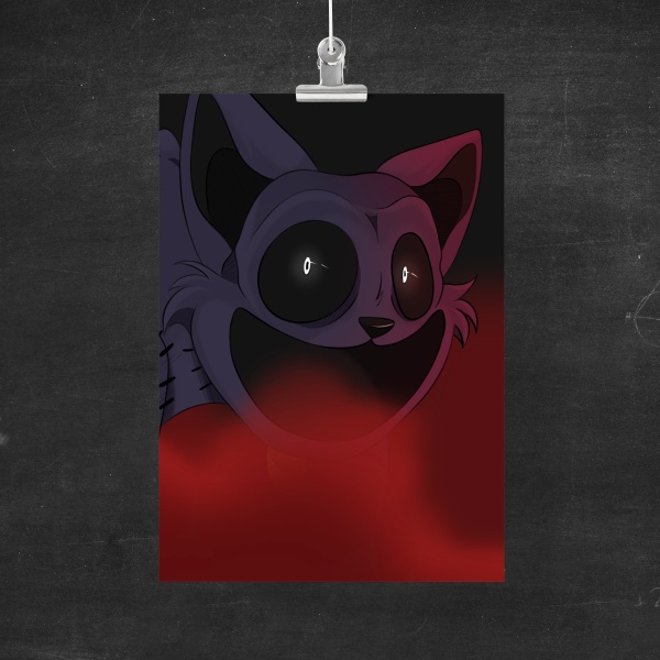 Catnap Poppy Playtime Poster