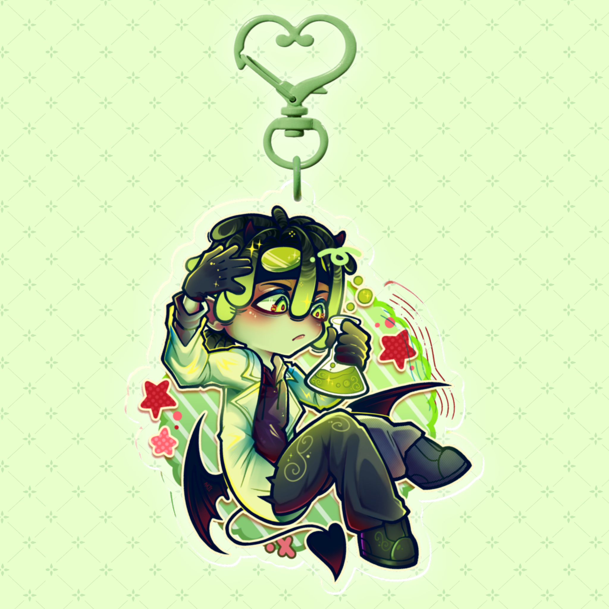 Q!MULTI ☆ Clear Acrylic Keychains