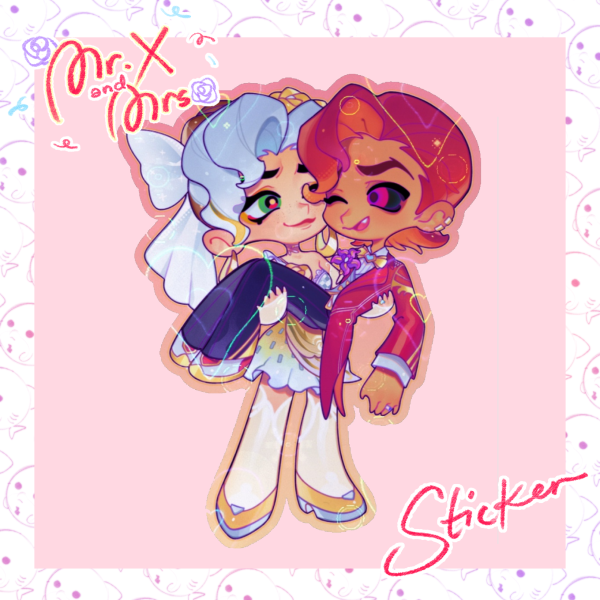 Mr. & Mrs. X | Sticker