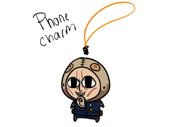 Nikaidou phone charm | golden kamuy