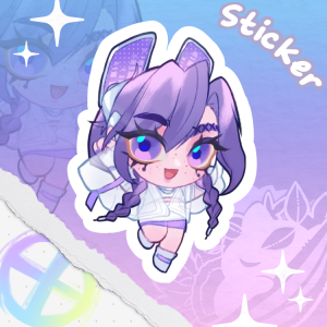 [ Dislyte ] Bean Discboom sticker