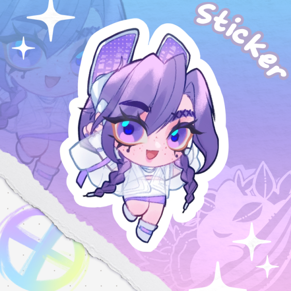 [ Dislyte ] Bean Discboom sticker