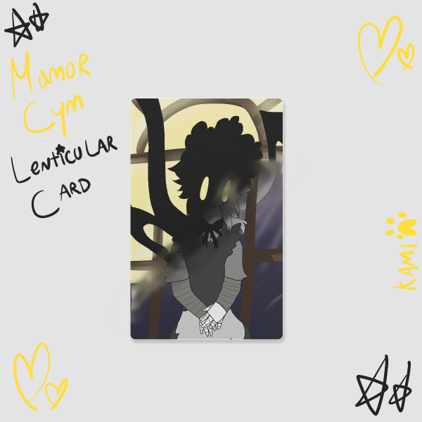 Manor Cyn Murder Drones Lenticular Card ⭐