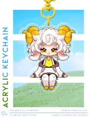 Darling Little Mimsy Keychain