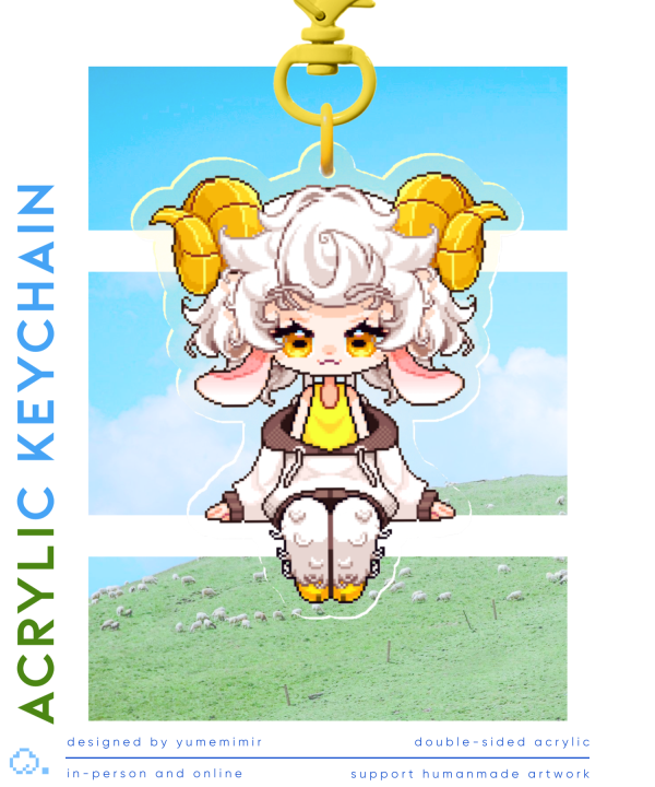 Darling Little Mimsy Keychain