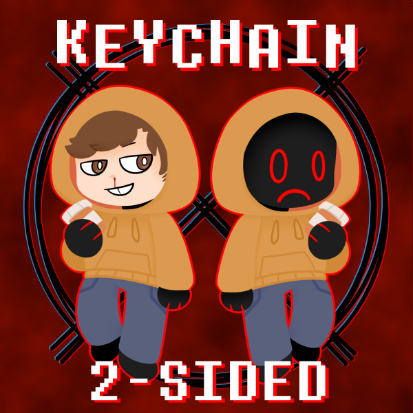 Brian Thomas/Hoody double sided charm