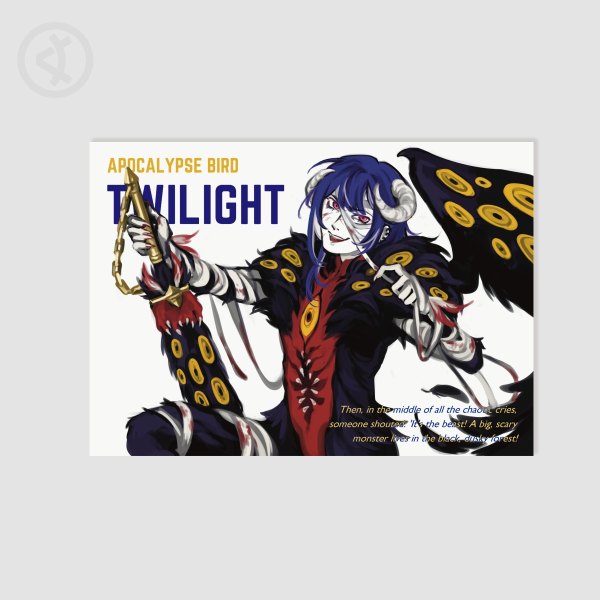 The Hundred Line x Lobotomy Corporation: Twilight Ima Tsukumo [A5 Print]