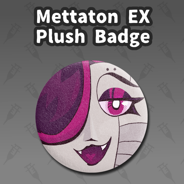Mettaton EX Plush Badge