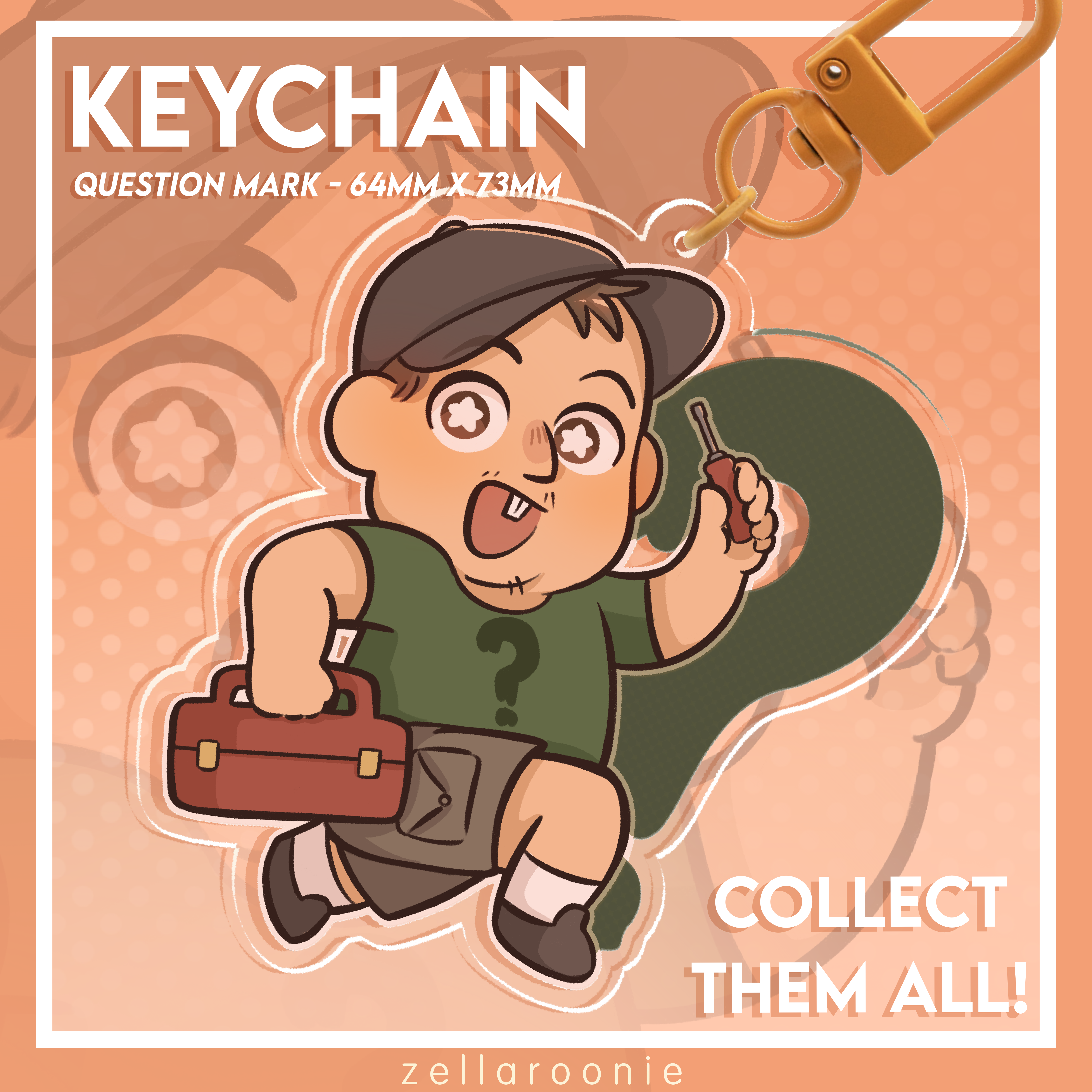 Question Mark - Soos Ramirez Acrylic Keychain