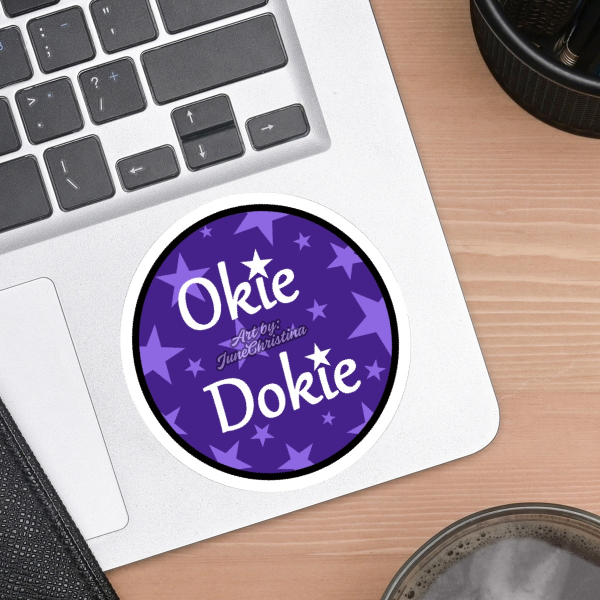 Okie Dokie: Sticker