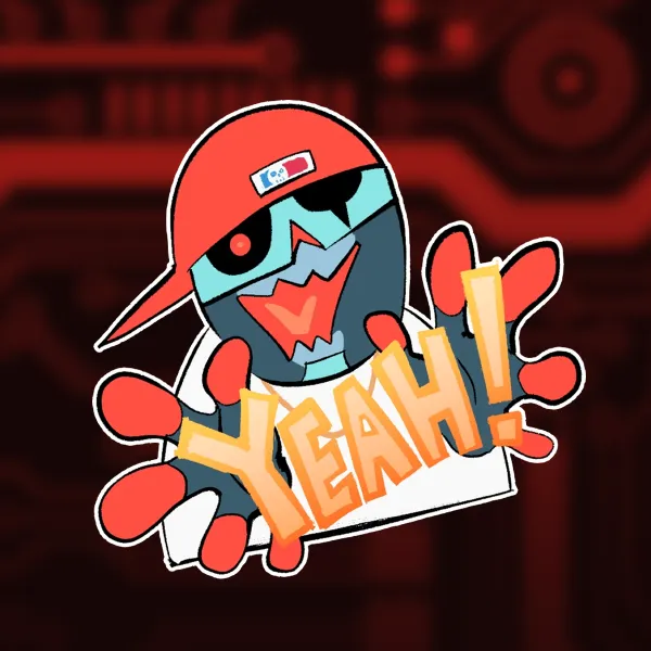 NU-VOLVER YEAH! STICKER