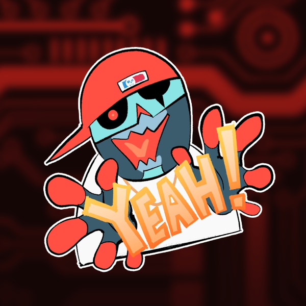 NU-VOLVER YEAH! STICKER