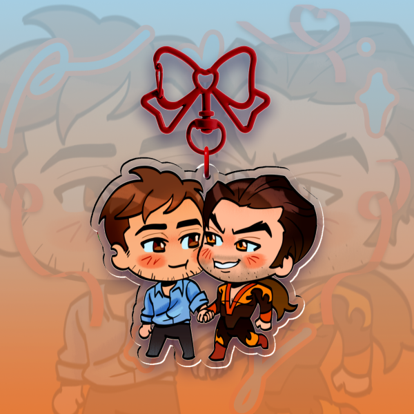 Flambert Acrylic Keychain