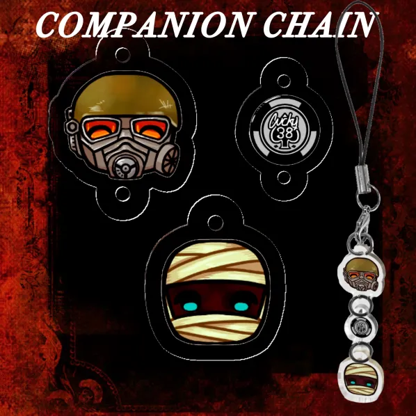 COMPANION CHAIN [JOSHUA] - Fallout acrylic keychain