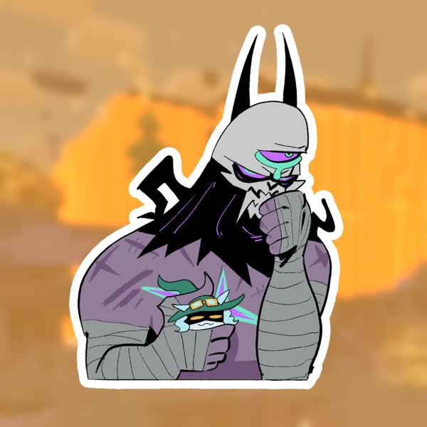 THINK TECHNOMANCER! KLEPTONOX STICKER