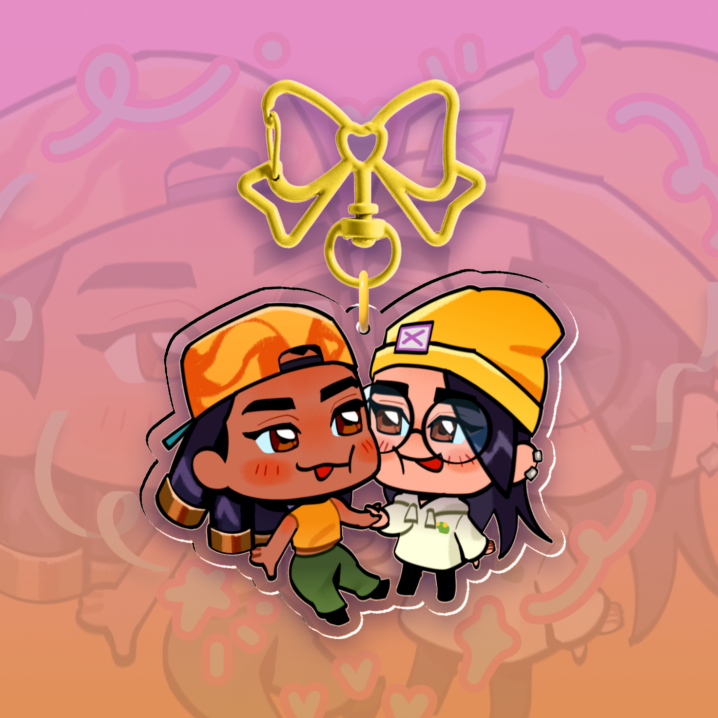 Nanobomb Acrylic Keychain