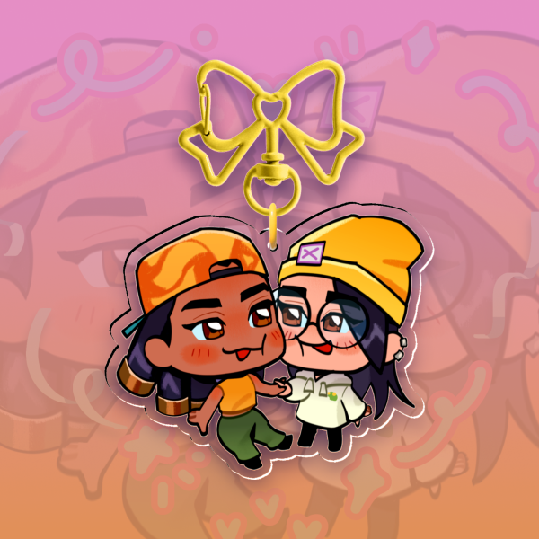 Nanobomb Acrylic Keychain