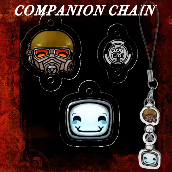 COMPANION CHAIN [YESMAN] - Fallout acrylic keychain